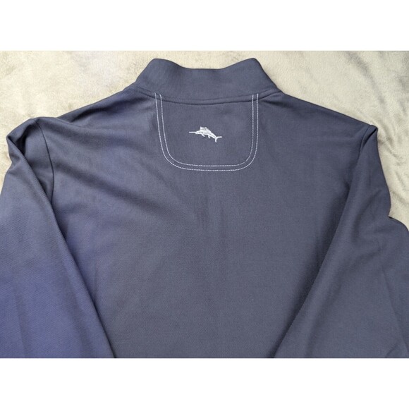 Tommy Bahama Island Zone Long Sleeve Pullover, 1/4 Zip, Supima Hustle 22 SZ S - Picture 6 of 7